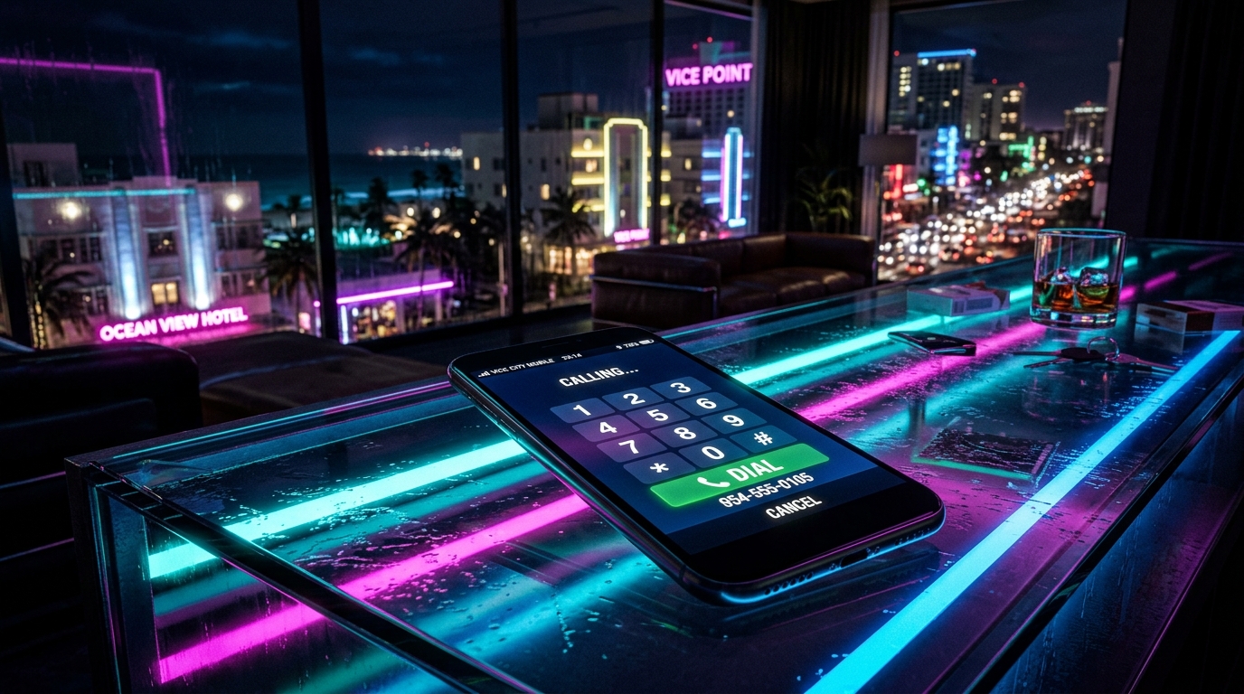 GTA 6 Phone Cheats Dialer
