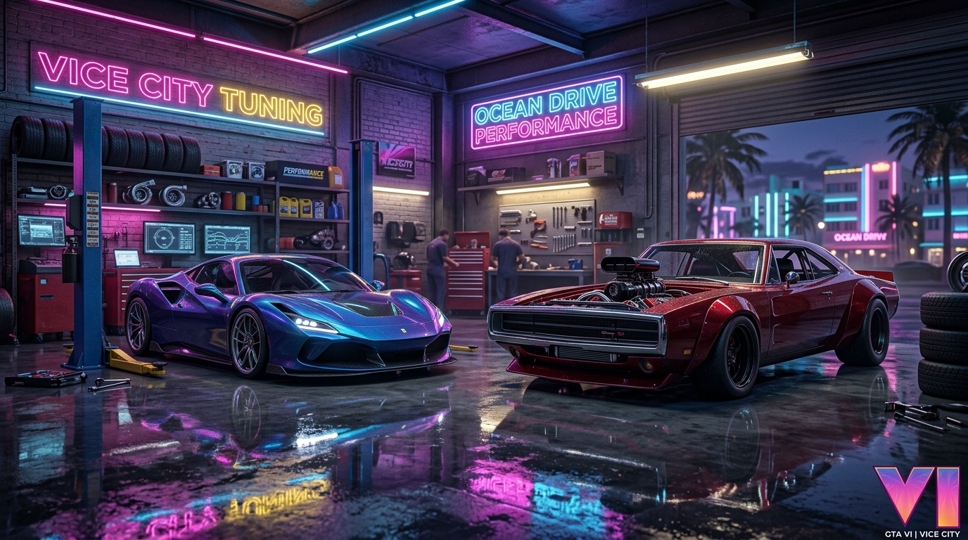 GTA 6 Vehicle Database & Tuning Simulator